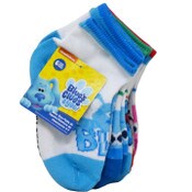 Wholesale - 6pk BLUES CLUES YOU ARE SMART QTR SOCKS SIZE 2T-4T, UPC: 193159193638